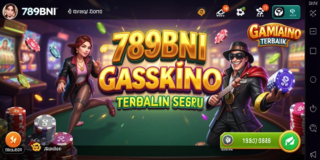 Gameplay kasino seru di 789BNI dengan grafis menawan.