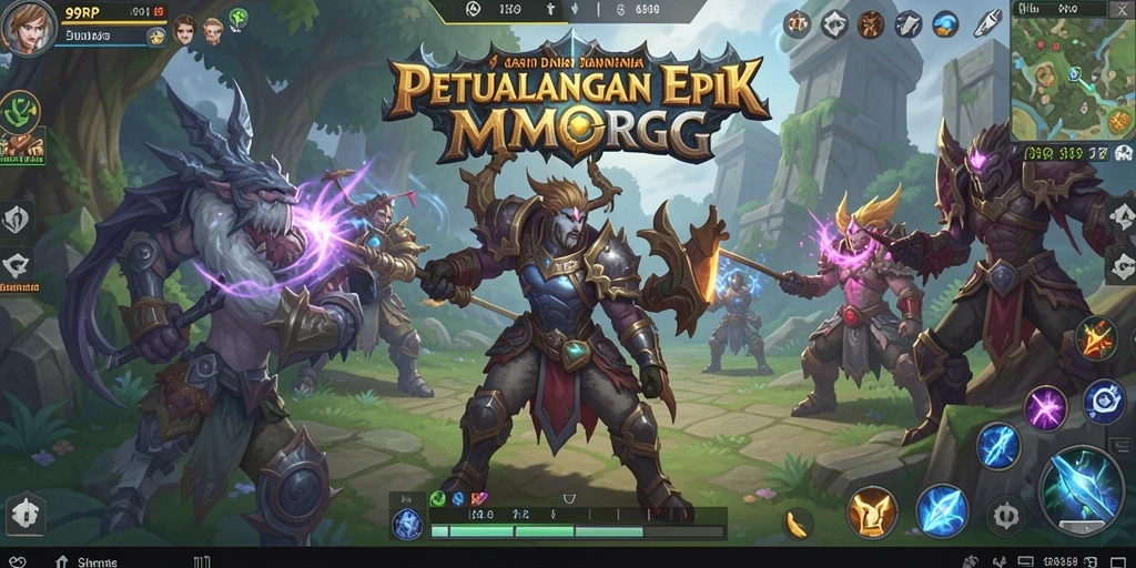 Tampilan gameplay epik dari dunia <strong>99RP</strong> yang penuh petualangan.