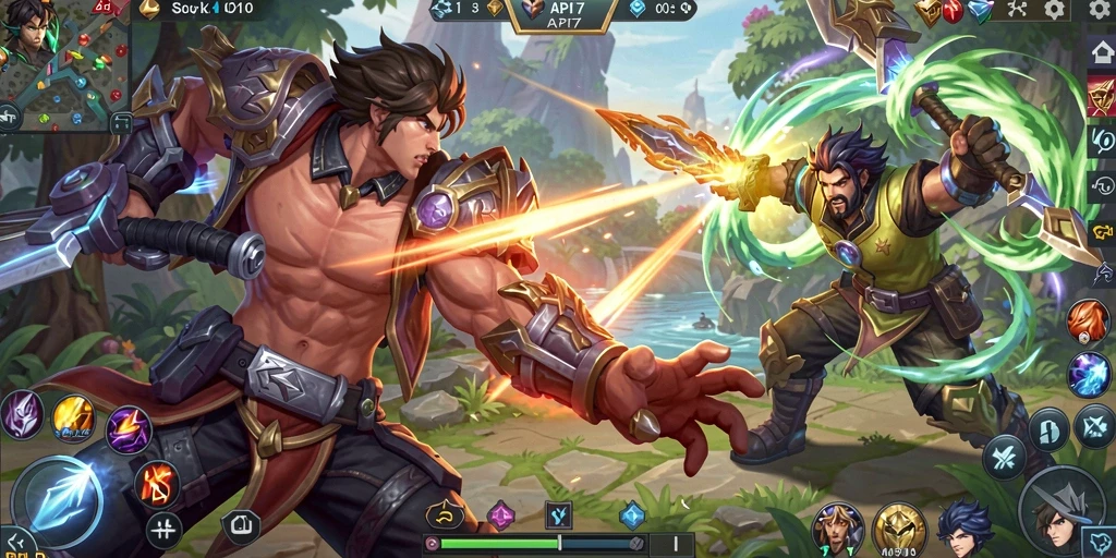 Tangkapan layar gameplay API77 yang menegangkan dan seru.
