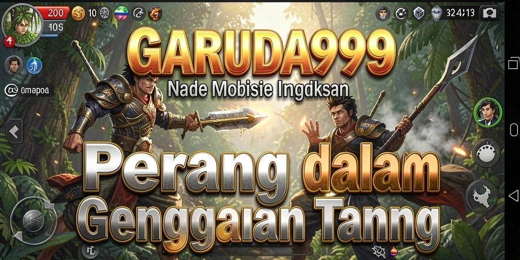 Tampilan gameplay seru di GARUDA999 dengan aksi tembak-menembak.