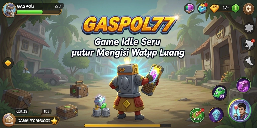 Screenshot GASPOL77 menampilkan gameplay Idle yang seru dan menarik.