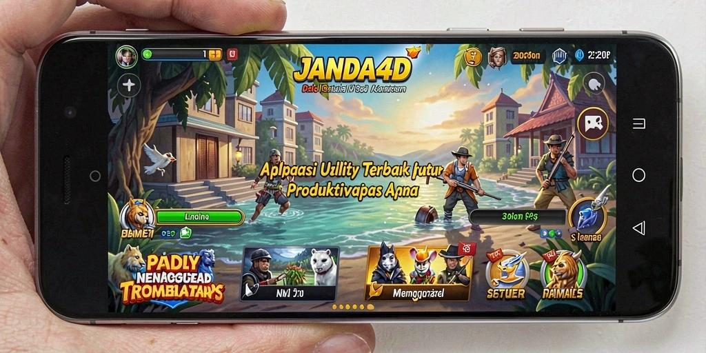 Tampilan utama aplikasi JANDA4D yang memudahkan pengelolaan tugas.