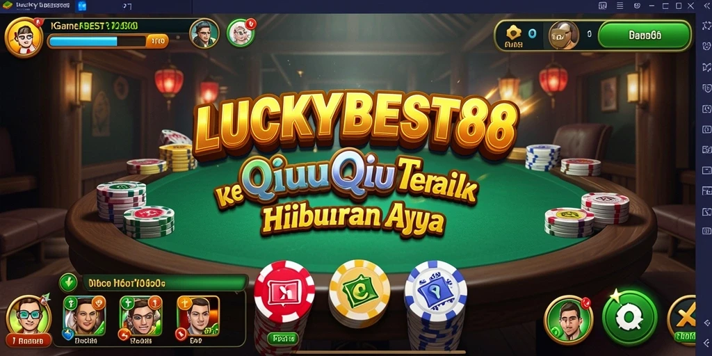 Tampilan gameplay QiuQiu yang menarik dan menyenangkan di LUCKYBEST88.