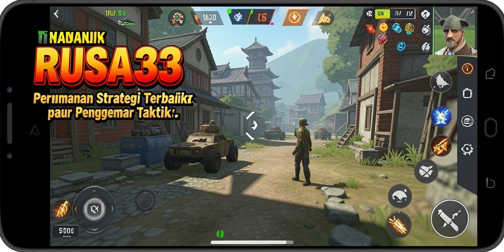 Tampilan gameplay menegangkan dan strategis di RUSA33.