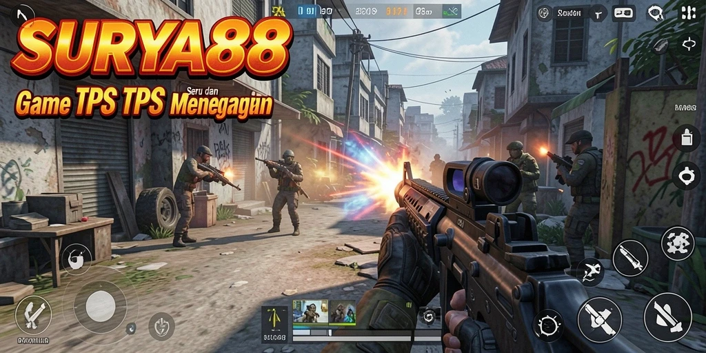 Tampilan gameplay seru dan menegangkan di SURYA88.
